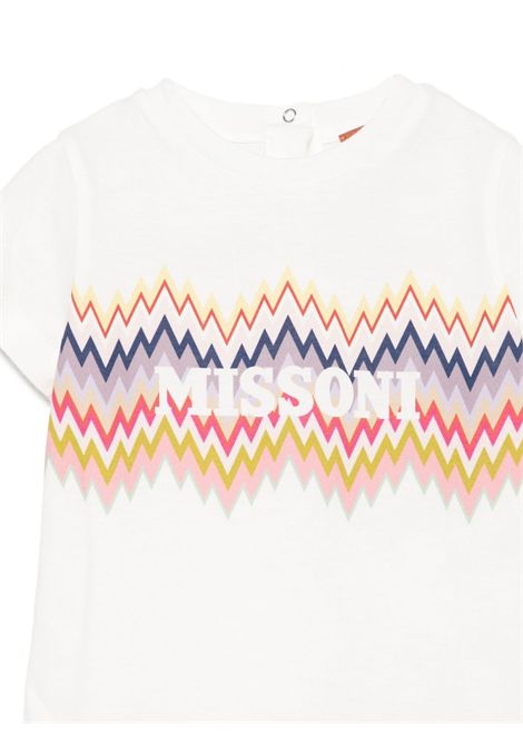 T-shirt con logo MISSONI KIDS | MX8011 J0177101MC